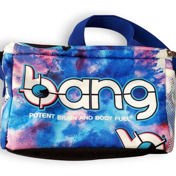 Bang Energy Drink Insulated Lunch Cooler Bag with Strap 9.5"x6" Graphic - Picture 7 of 13